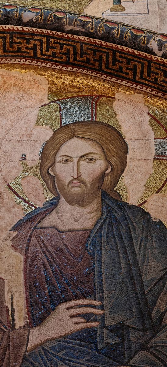 wnętrze meczetu Kariye – dawnego kościoła św. Zbawiciela w Stambule– mozaiki bizantyjskie w pełnej krasie