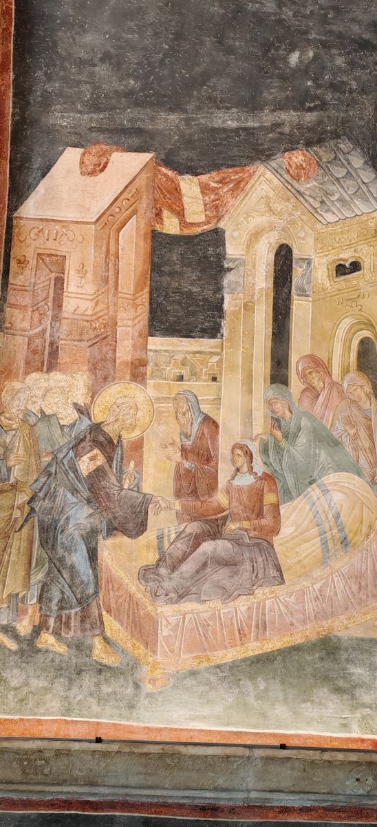 wnętrze meczetu Kariye – dawnego kościoła św. Zbawiciela w Stambule– mozaiki bizantyjskie w pełnej krasie