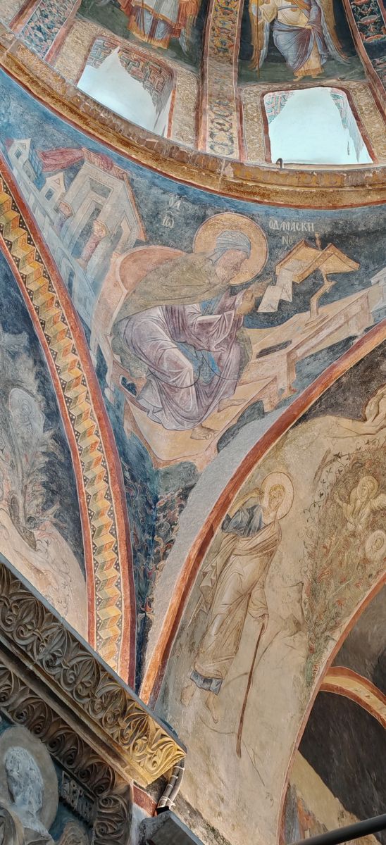 wnętrze meczetu Kariye – dawnego kościoła św. Zbawiciela w Stambule– mozaiki bizantyjskie w pełnej krasie