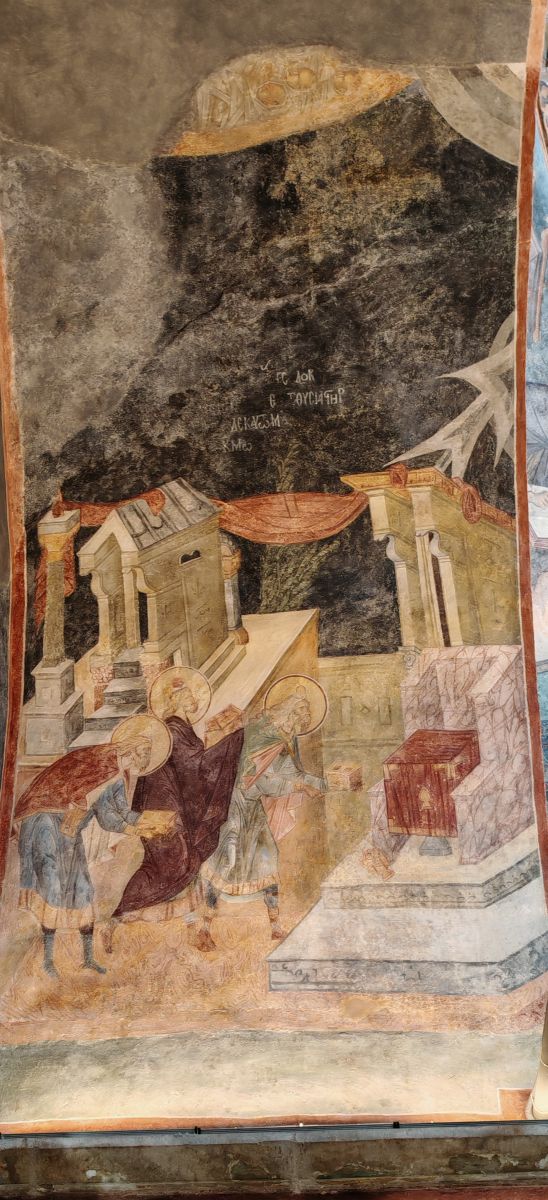 wnętrze meczetu Kariye – dawnego kościoła św. Zbawiciela w Stambule– mozaiki bizantyjskie w pełnej krasie