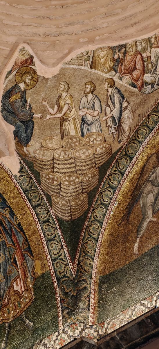 wnętrze meczetu Kariye – dawnego kościoła św. Zbawiciela w Stambule– mozaiki bizantyjskie w pełnej krasie