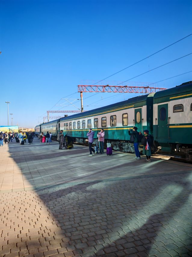 dworzec kolejowy w Chiwie