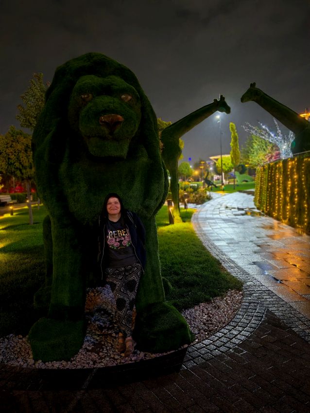 Zielone zwierzęta w City Park